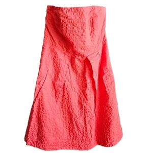 J. Crew Coral Lorelei Strapless Dress Sz‎ 14